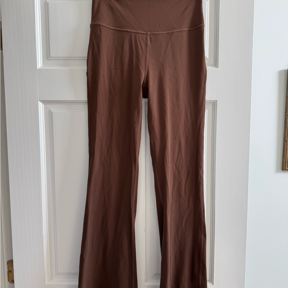 lululemon athletica Brown Flare Pants